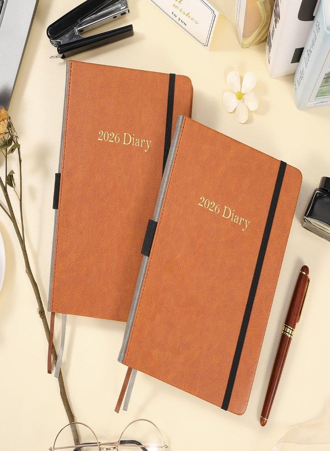 Lemome 2026 Diary - 2026 Daily Planner, January - December 2026 Appointment Book, 5.75" x 8.5", Hourly Planner 2026 with Tabs/Pen Loop/Bookmarks - Image 2